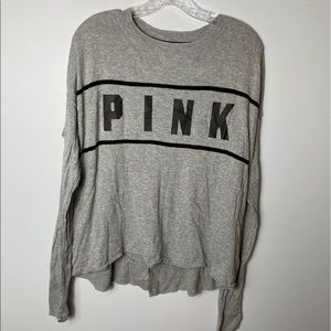 VS PINK Open Back Sweater